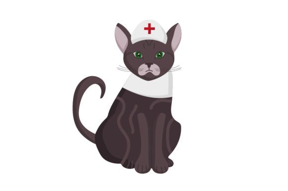 A Designer's Review: The Brown Tubby Cat Nurse Embroidery File