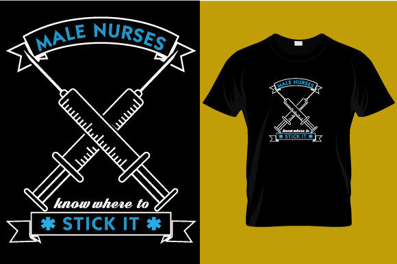 A Real Designer's Take on the Male Nurses Embroidery Design