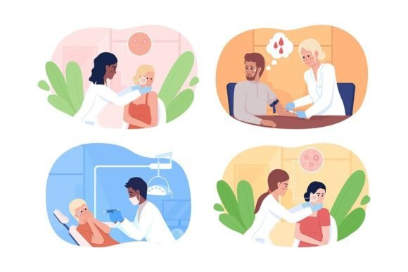Patients at Appointment with Doctor: An Embroidery Designer’s Review